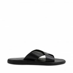 SteveMadden SAHARA2 BLACK LEATHER