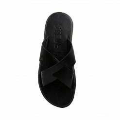 SteveMadden SAHARA2 BLACK LEATHER