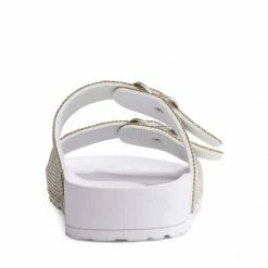 SteveMadden Rhinestones TEDDYR WHITE