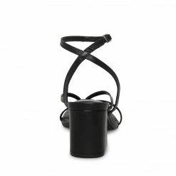 SteveMadden All New ALAINA BLACK LEATHER