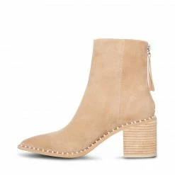 SteveMadden WOMEN'S SHOES AQUARIUS TAN SUEDE