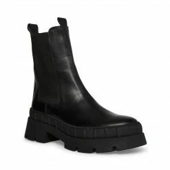 SteveMadden BARCLAY BLACK LEATHER Pre-Order