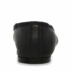 SteveMadden WOMEN'S SHOES BLOSSOMS BLACK LEATHER