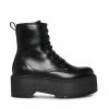SteveMadden BRAXTYN BLACK Super Platforms