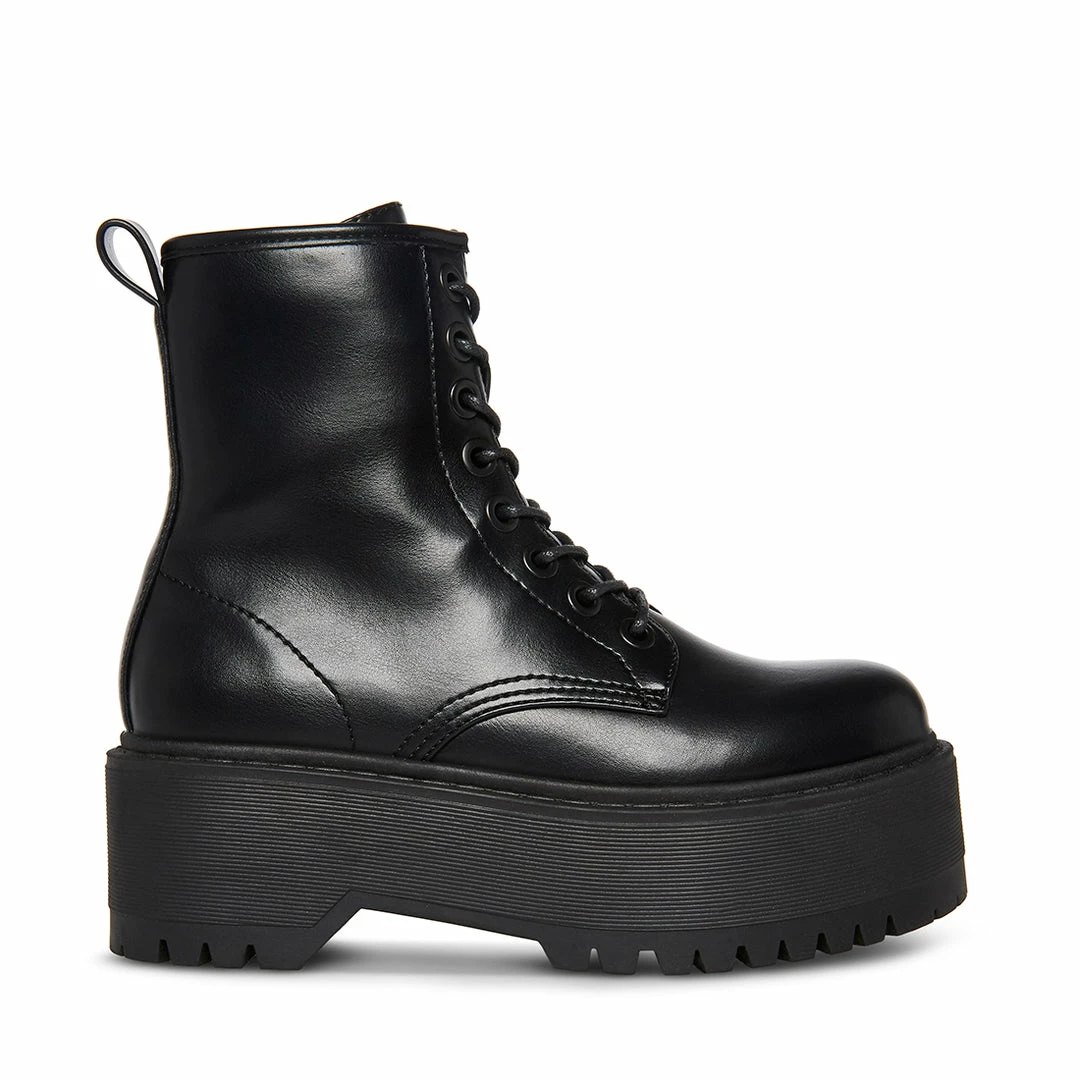 SteveMadden BRAXTYN BLACK Super Platforms