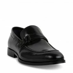 SteveMadden DULOS BLACK LEATHER All New