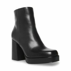 SteveMadden All New EDSEL BLACK LEATHER