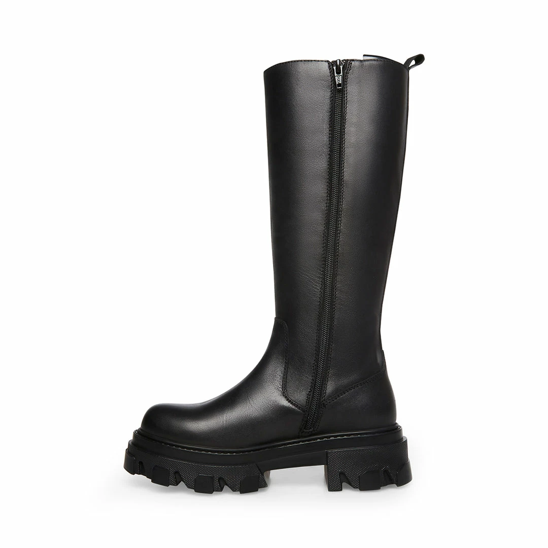 SteveMadden ESMA BLACK LEATHER