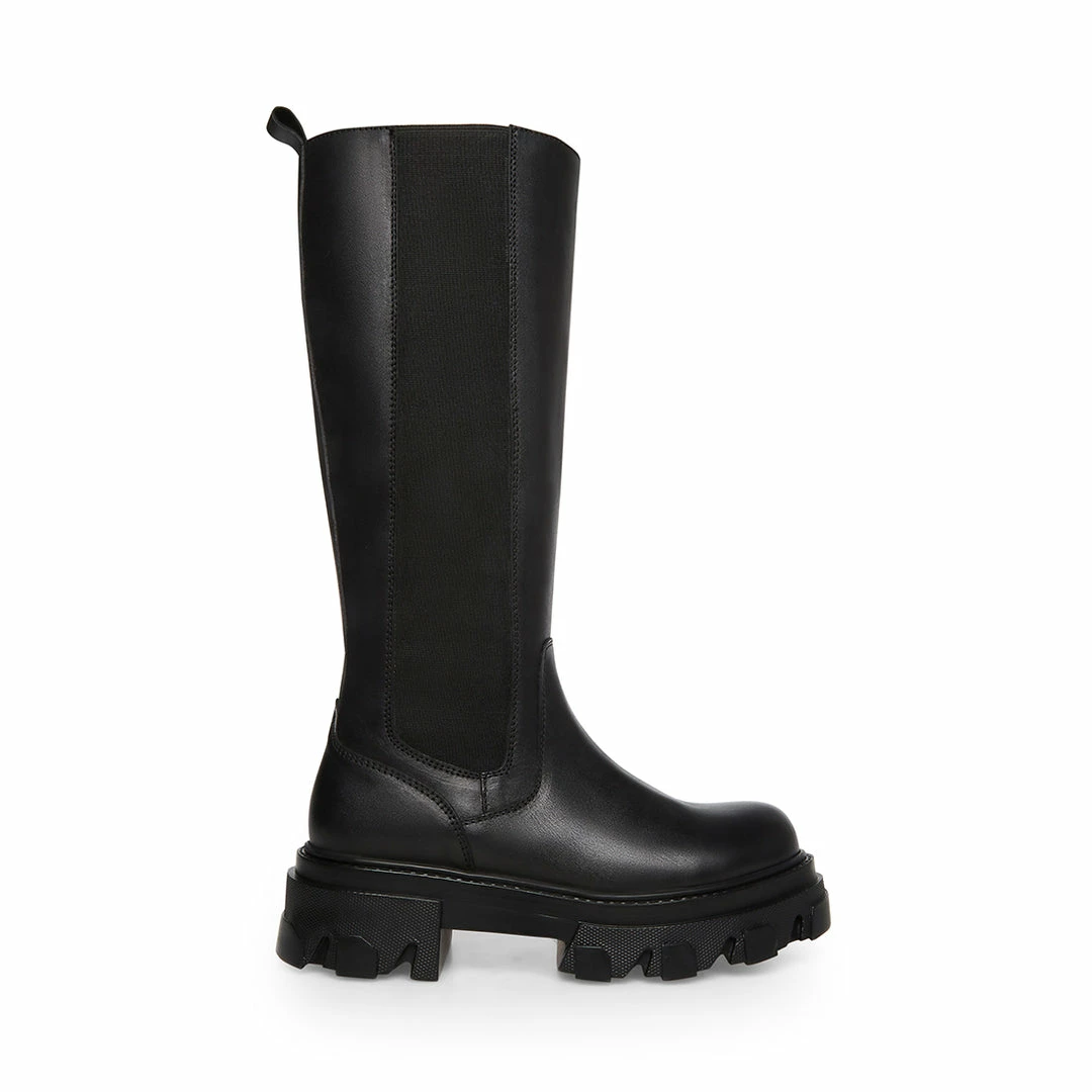 SteveMadden ESMA BLACK LEATHER