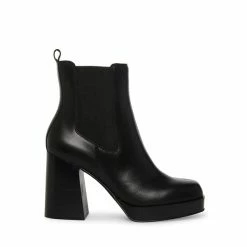 SteveMadden EXPECT BLACK LEATHER