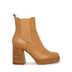 SteveMadden EXPECT TAN LEATHER
