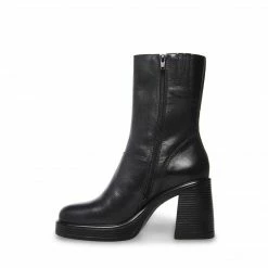SteveMadden FANTSIE BLACK LEATHER All New