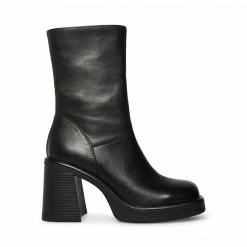 SteveMadden FANTSIE BLACK LEATHER All New