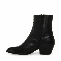 SteveMadden All New GREYSON BLACK LEATHER
