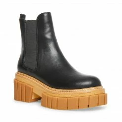 SteveMadden HYDRA BLACK LEATHER