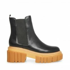 SteveMadden HYDRA BLACK LEATHER