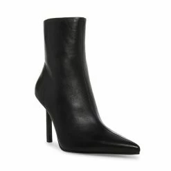 SteveMadden All New IYANNA BLACK LEATHER