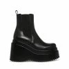 SteveMadden All New JESSE BLACK LEATHER