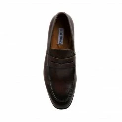 SteveMadden JUNIPER BROWN LEATHER