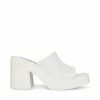 SteveMadden KANE WHITE LEATHER