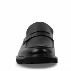 SteveMadden All New KAYVONN BLACK LEATHER