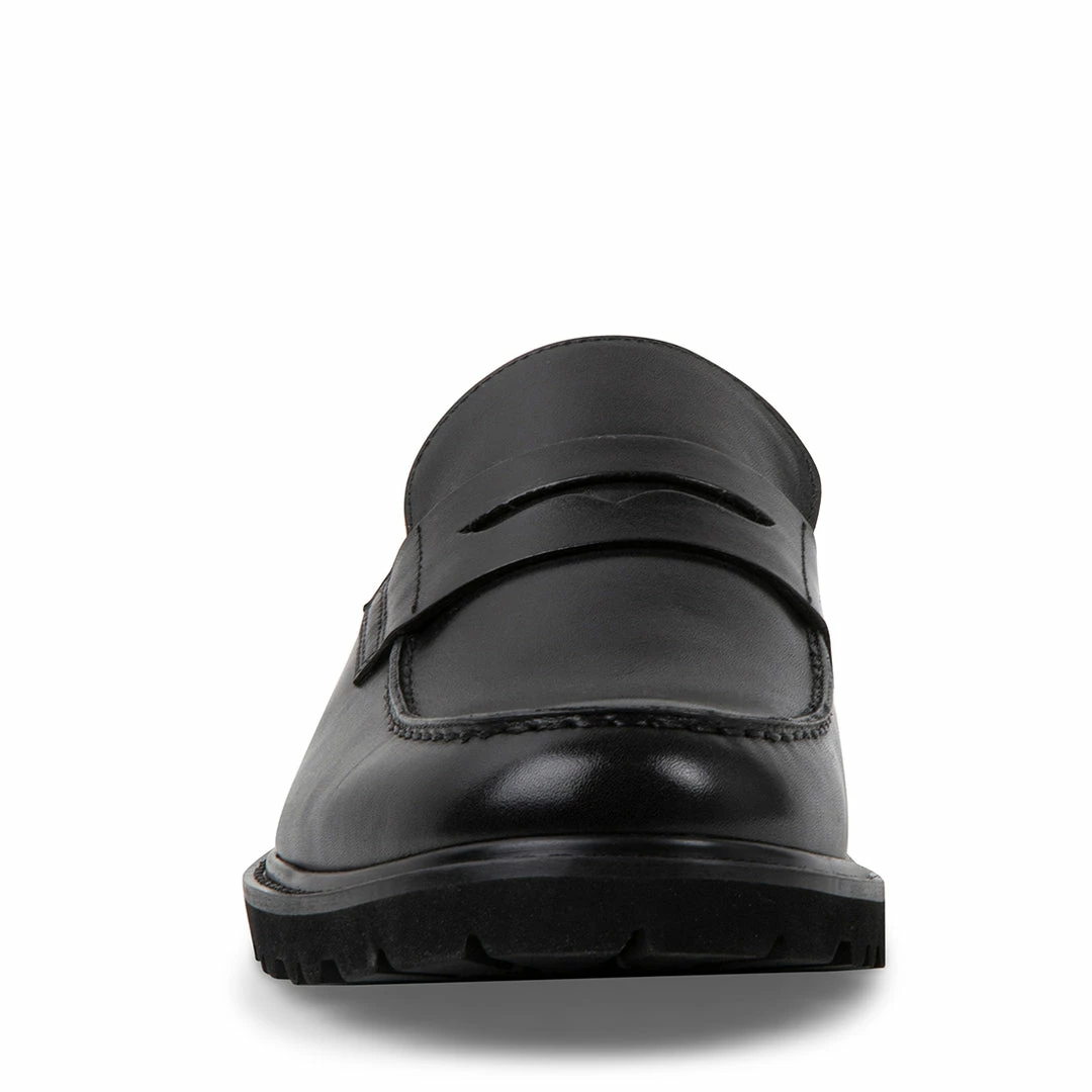 SteveMadden All New KAYVONN BLACK LEATHER