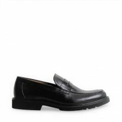 SteveMadden All New KAYVONN BLACK LEATHER