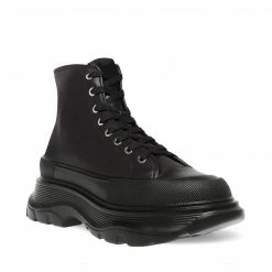 SteveMadden CAPTORR BLACK Super Platforms