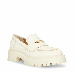 SteveMadden LAWRENCE WHITE LEATHER