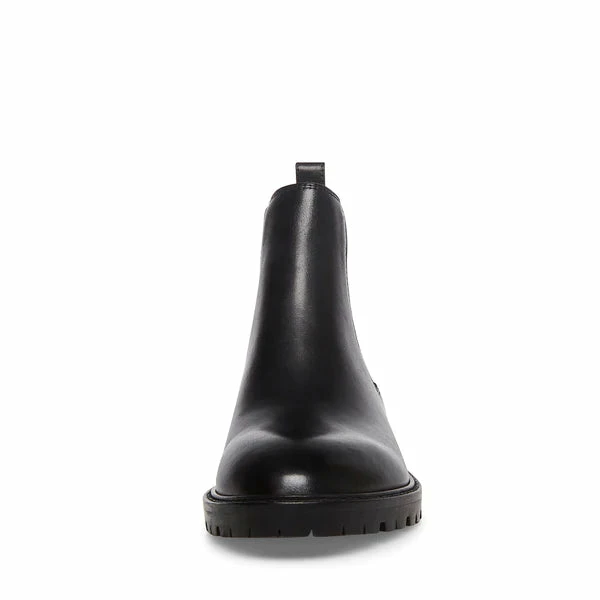 SteveMadden All New LEOPOLD BLACK LEATHER