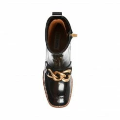 SteveMadden LOREEN BLACK PATENT All New