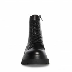 SteveMadden MALVINA BLACK LEATHER