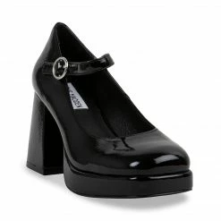 SteveMadden MINGLEE BLACK PATENT All New