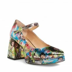 SteveMadden MINGLEE COMIC BRIGHT MULTI