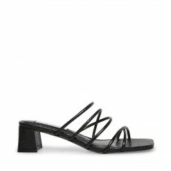 SteveMadden All New PAIGEE BLACK EXOTIC