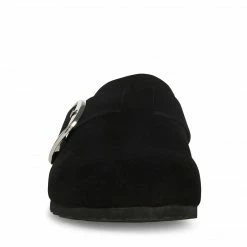 SteveMadden SOCIAL BLACK SUEDE WOMEN'S SHOES