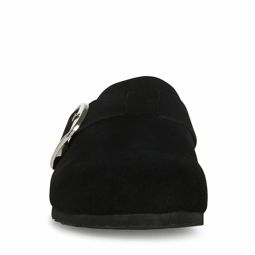 SteveMadden SOCIAL BLACK SUEDE WOMEN'S SHOES