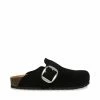 SteveMadden SOCIAL BLACK SUEDE WOMEN'S SHOES