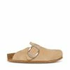 SteveMadden SOCIAL TAN SUEDE WOMEN'S SHOES