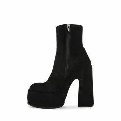SteveMadden All New STASSIE BLACK SUEDE