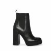 SteveMadden TRIPLE BLACK LEATHER