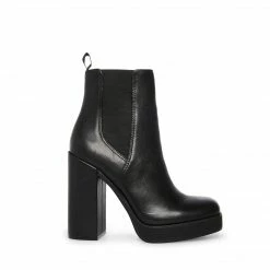 SteveMadden TRIPLE BLACK LEATHER