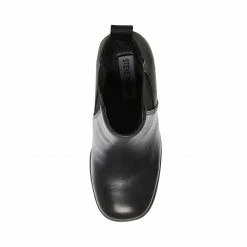 SteveMadden TRIPLE BLACK LEATHER