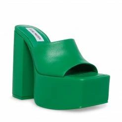 SteveMadden TRIXIE GREEN LEATHER