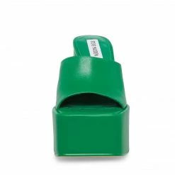 SteveMadden TRIXIE GREEN LEATHER