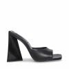 SteveMadden TWISTS BLACK LEATHER All New