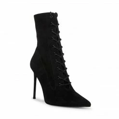 SteveMadden VALENCY BLACK SUEDE The Wedding Edit