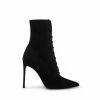 SteveMadden VALENCY BLACK SUEDE The Wedding Edit