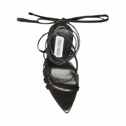 SteveMadden All New WHITNEY BLACK EXOTIC