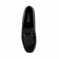 SteveMadden YULL BLACK LEATHER MEN'S SHOES